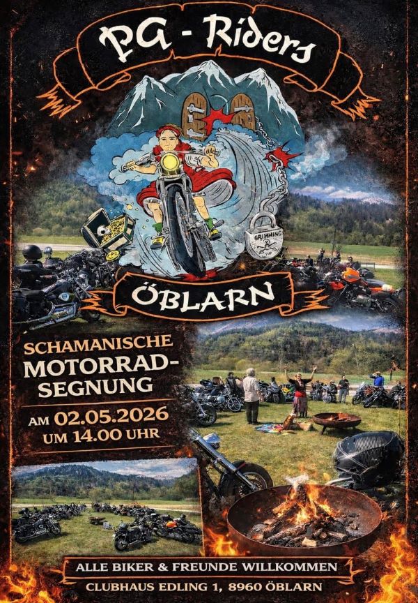 MC PG-Riders - Schamanische Motorradsegnung